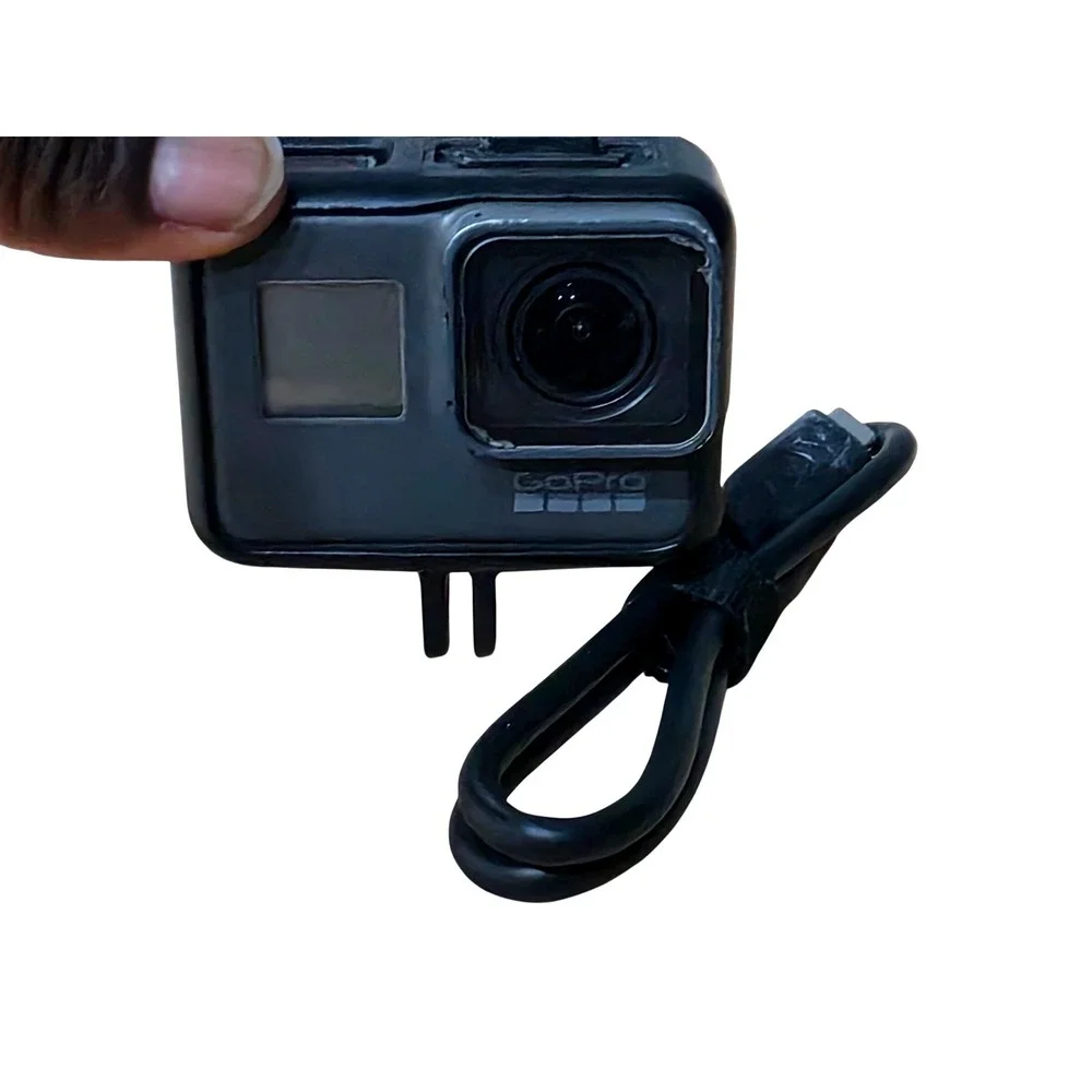 GoPro HERO5 Black 4K Action Camera Bundle with Protective Frame and USB-C Cable